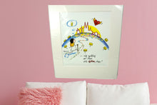 Lade das Bild in den Galerie-Viewer, Passepartout Bild SweetDesign by Nala "ich mööch zo Foß noh Kööle jonn!"4