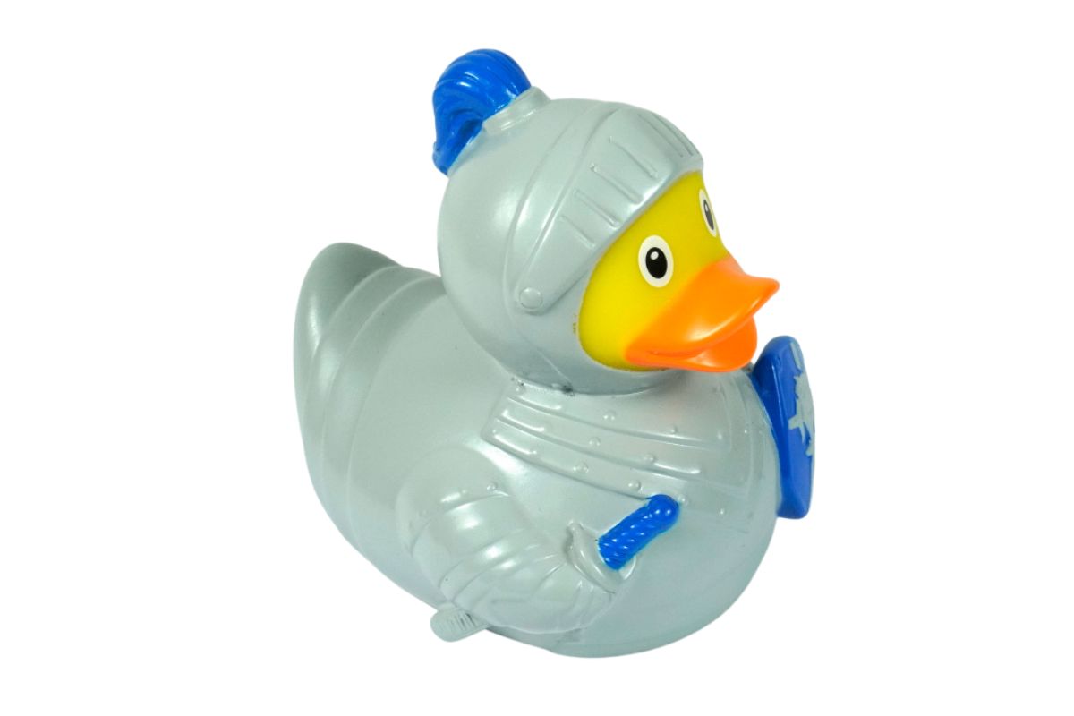 Kleine Ritter Ente LILALU, Badeente, Quietscheente Sammlerstück6