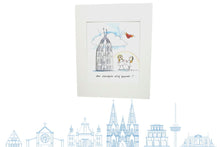 Lade das Bild in den Galerie-Viewer, Passepartout Bild SweetDesign by Nala "Da laachste dich kapott!"3