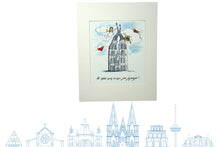 Lade das Bild in den Galerie-Viewer, Passepartout Bild SweetDesign by Nala "Et hätt noch immer jot jejange!"3