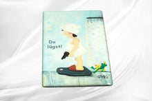 Lade das Bild in den Galerie-Viewer, Sweet Design Motiv Magnet Kühlschrank Magnet Du Lügst! 9,5cm4