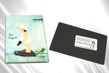 Lade das Bild in den Galerie-Viewer, Sweet Design Motiv Magnet Kühlschrank Magnet Du Lügst! 9,5cm2