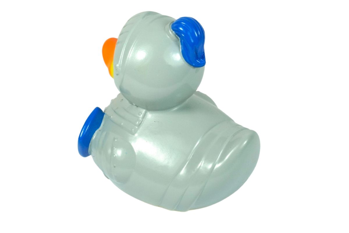 Kleine Ritter Ente LILALU, Badeente, Quietscheente Sammlerstück3