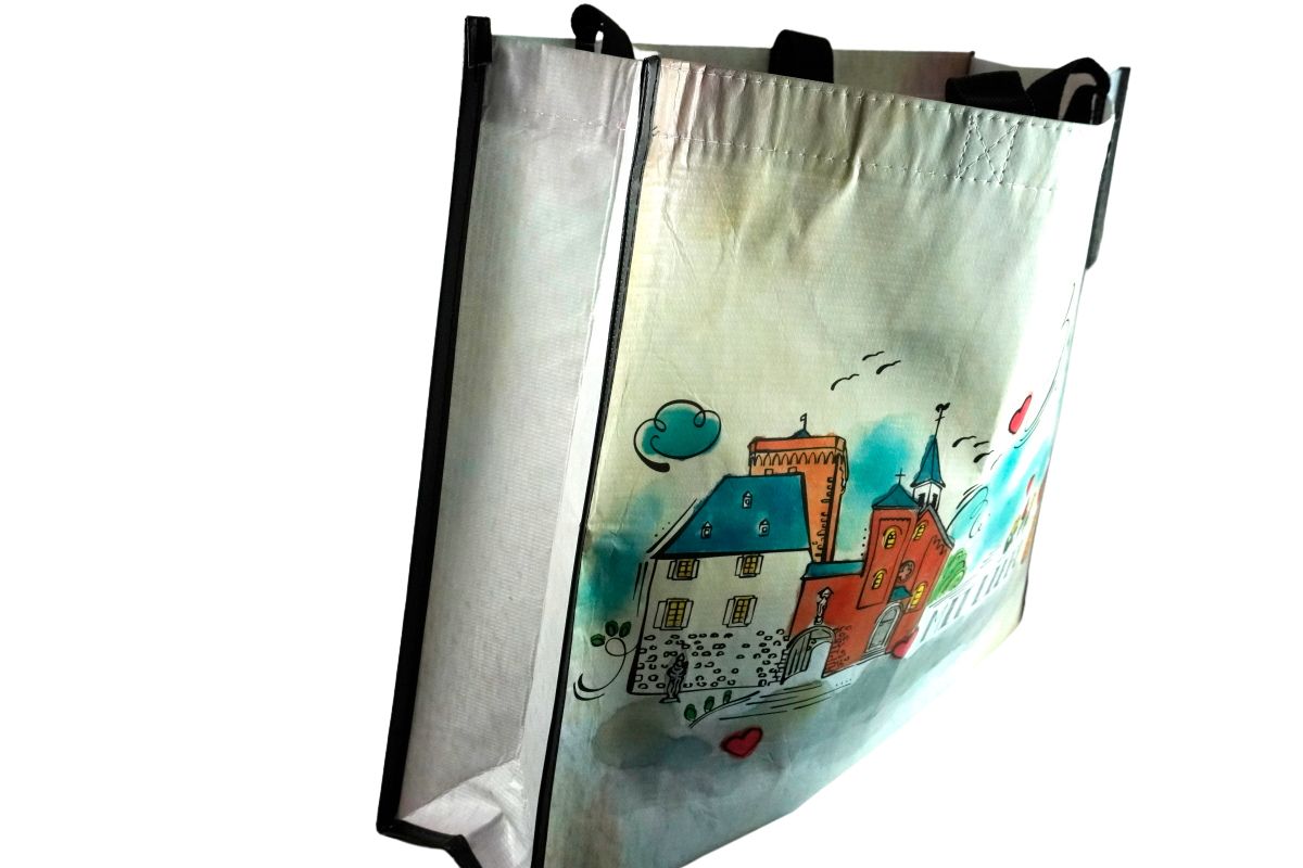 Zons Shopper Tasche Einkaufstasche PET Zons am Rhein Zons Souvenir 45cm5