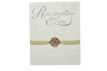 Lade das Bild in den Galerie-Viewer, Armband Rose die Blume der Liebe H.C.A. Glücksbringer Ein Armband für Dich