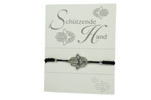 Load the picture into the gallery viewer, Armband Schützende Hand H.C.A. Glücksbringer Ein Armband für Dich4