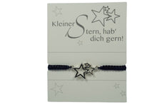 Lade das Bild in den Galerie-Viewer, Armband Kleiner Stern, hab dich gern H.C.A. Glücksbringer Ein Armband für Dich2