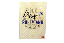 Lade das Bild in den Galerie-Viewer, 100 Dinge für die man im Ruhestand endlich Zeit hat Gebundenes Buch