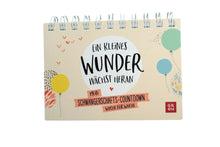 Lade das Bild in den Galerie-Viewer, Yippie, Du Wirst Mama! Spiralbuch Aufsteller6