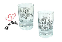 Lade das Bild in den Galerie-Viewer, Schnapsglas Zons am Rhein Rheintor Sammlerstück Souvenir 2cl2