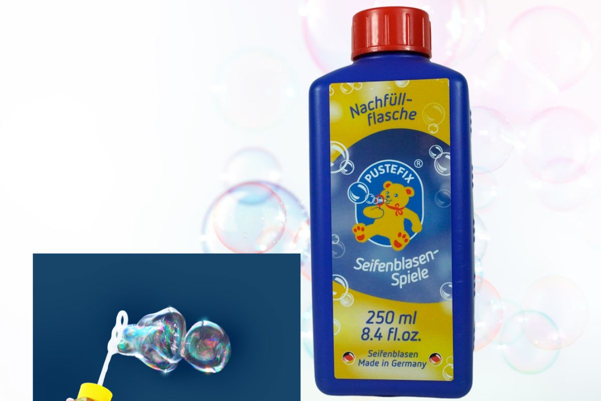 PUSTEFIX Nachfüllflasche Seifenblasen Spiele 250 ml 2