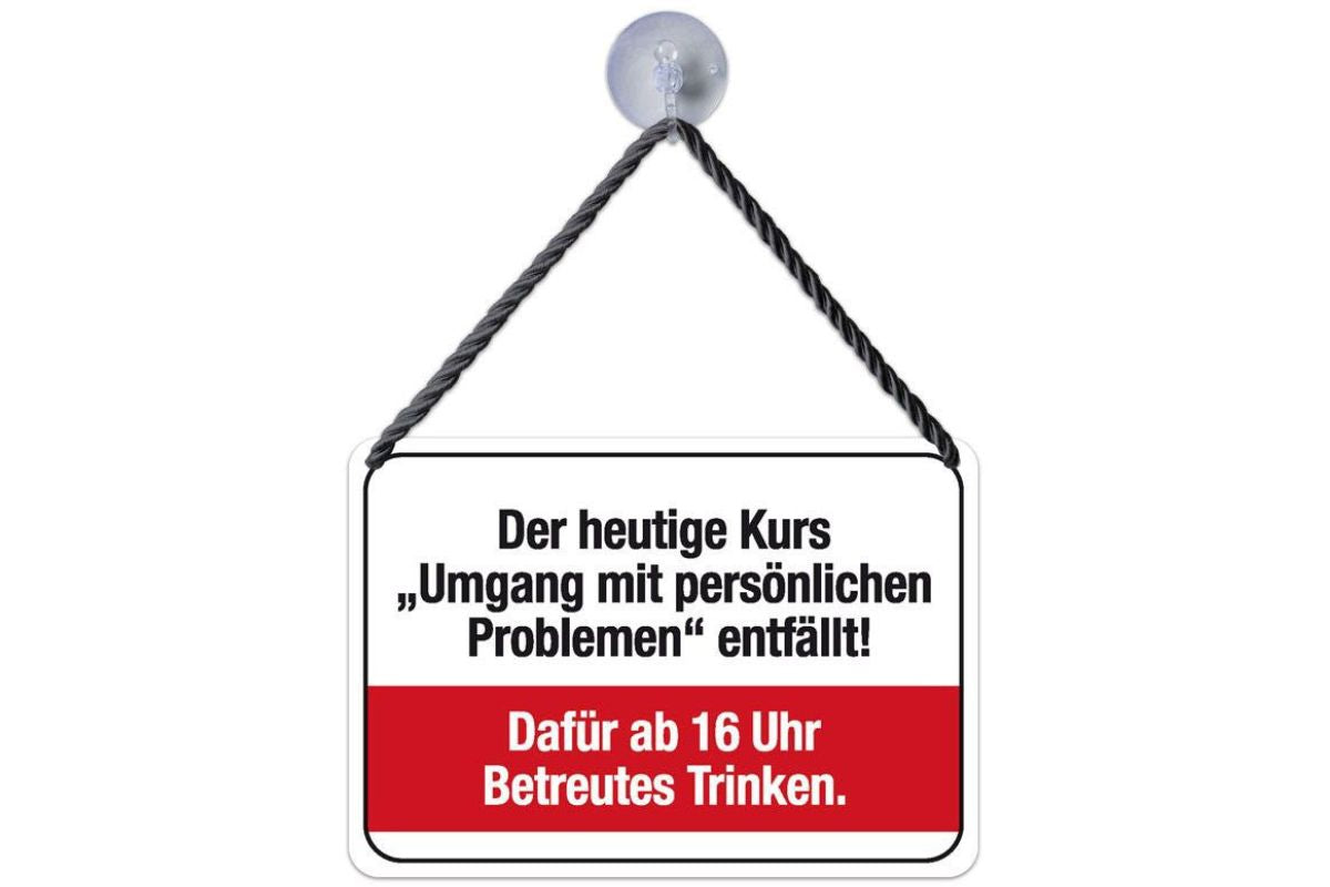 Kulthänger "Kurs fällt aus"