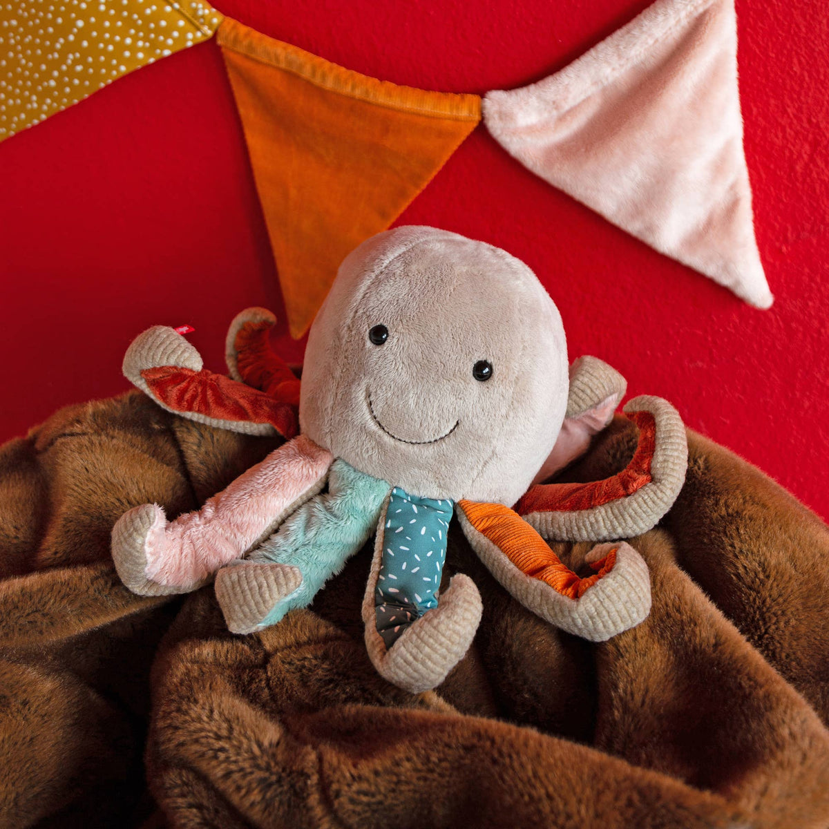 Kuscheltier Krake sigikid Patchwork Sweety Spielzeug10