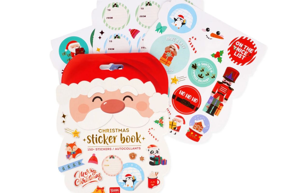 Legami 150 Weihnachts Sticker Heft Sticker Buch Weihnachten