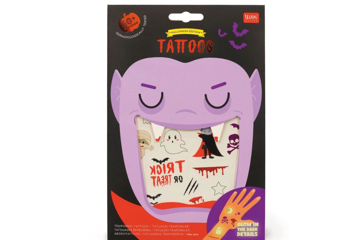 Legami Abziehtattoos Halloween Tattoos ca. 50 Tattoos4