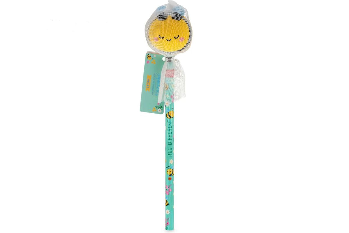 Legami Anti-Stress-Bleistift Bee „Bee Different“ - Squeezies with Squishy2