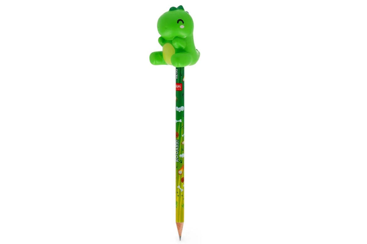 Legami Anti-Stress-Bleistift Dino „Rooarrr!“ - Squeezies with Squishy5