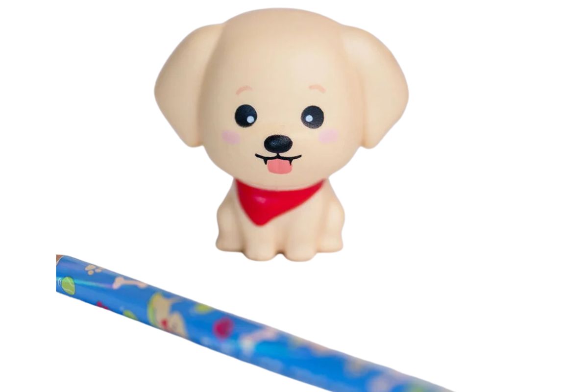 Legami Anti-Stress-Bleistift Golden Retriver „Fur-ever Friends“ - Squeezies with Squishy 11