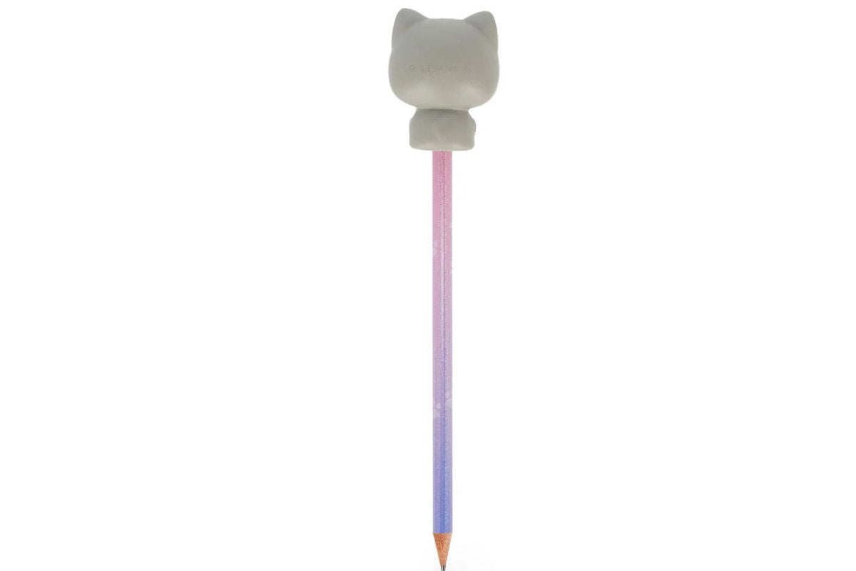 Legami Anti-Stress-Bleistift Kitty „Be Curious“ - Squeezies with Squishy7