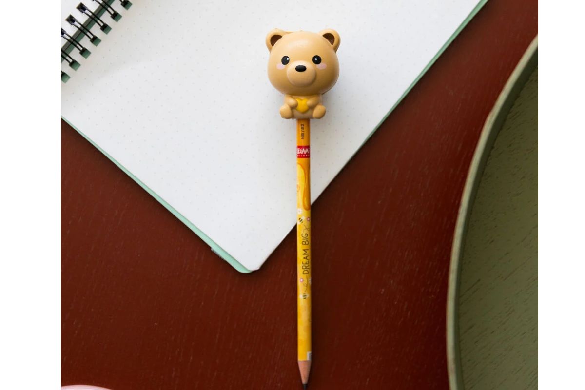 Legami Anti-Stress-Bleistift Teddy Bear „Dream Big“ - Squeezies with Squishy 6