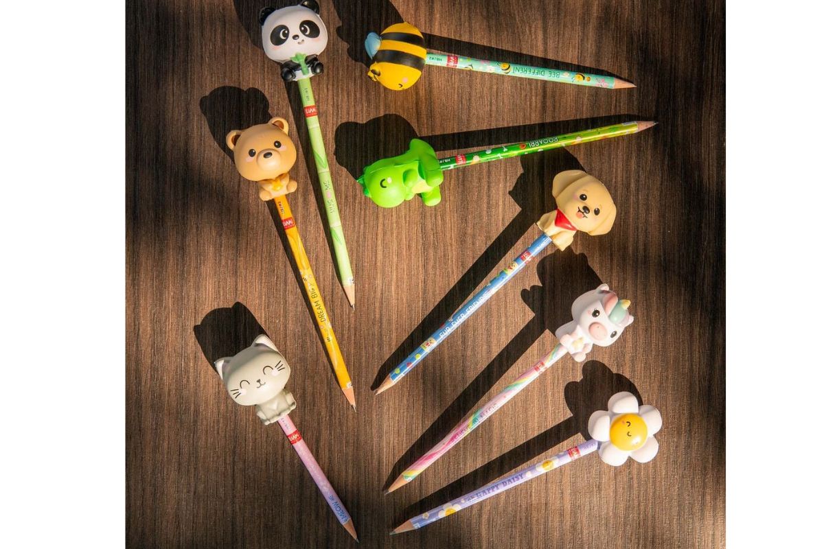 Legami Anti-Stress-Bleistifte - Squeezies with Squishy