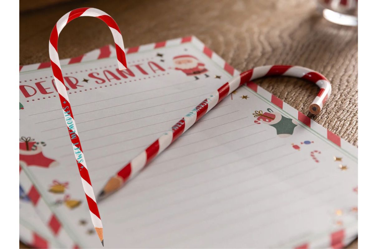 Legami Bleistift Sweet Memories Weihnachten Design Zuckerstange