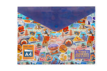 Lade das Bild in den Galerie-Viewer, Legami Dokumentenmappe Fold & Order Travel Stickers A4