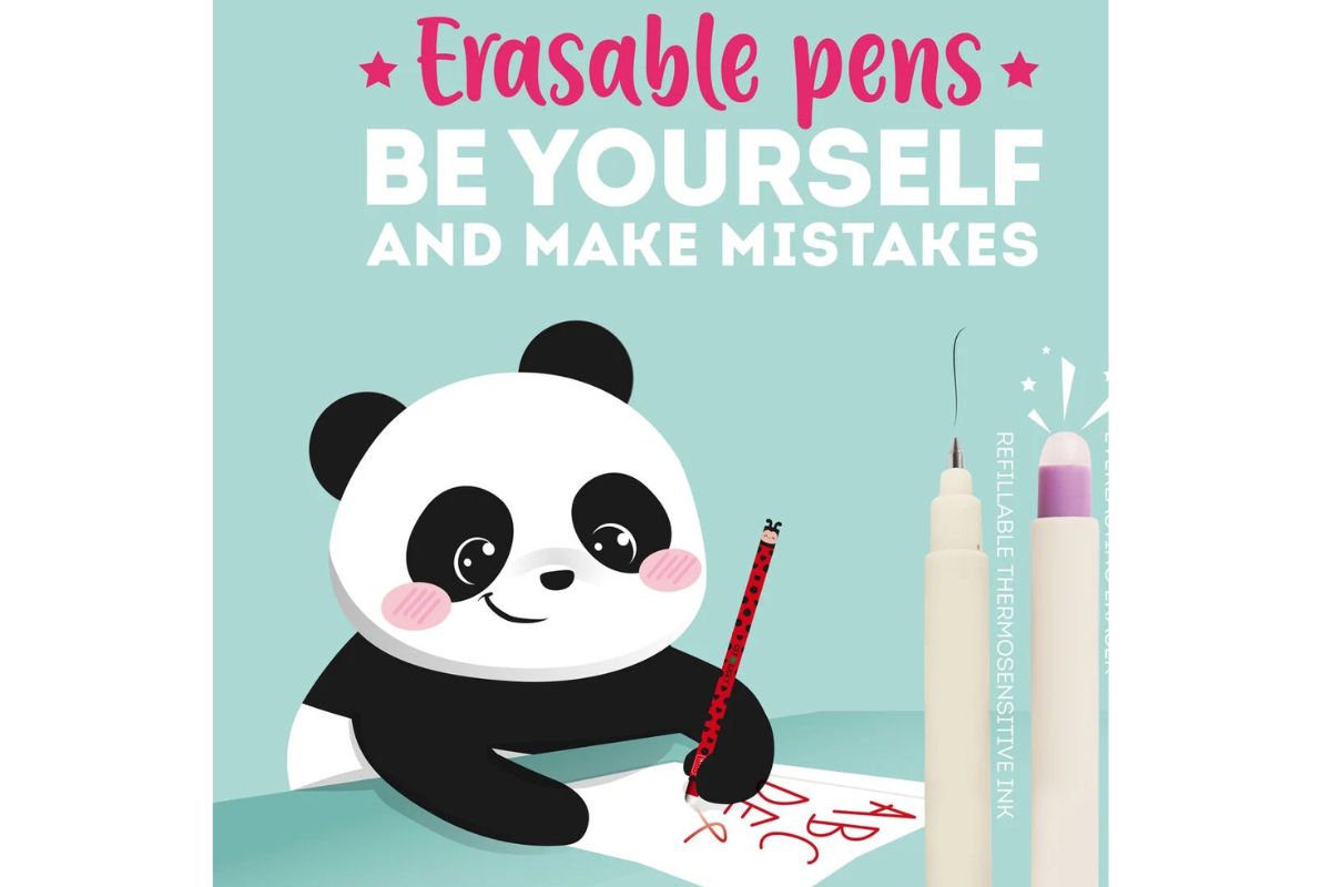 Legami Erasable Pen mit Marienkäfer-Motiv! Ladybug "Get Lucky" Löschbarer Gelstift6
