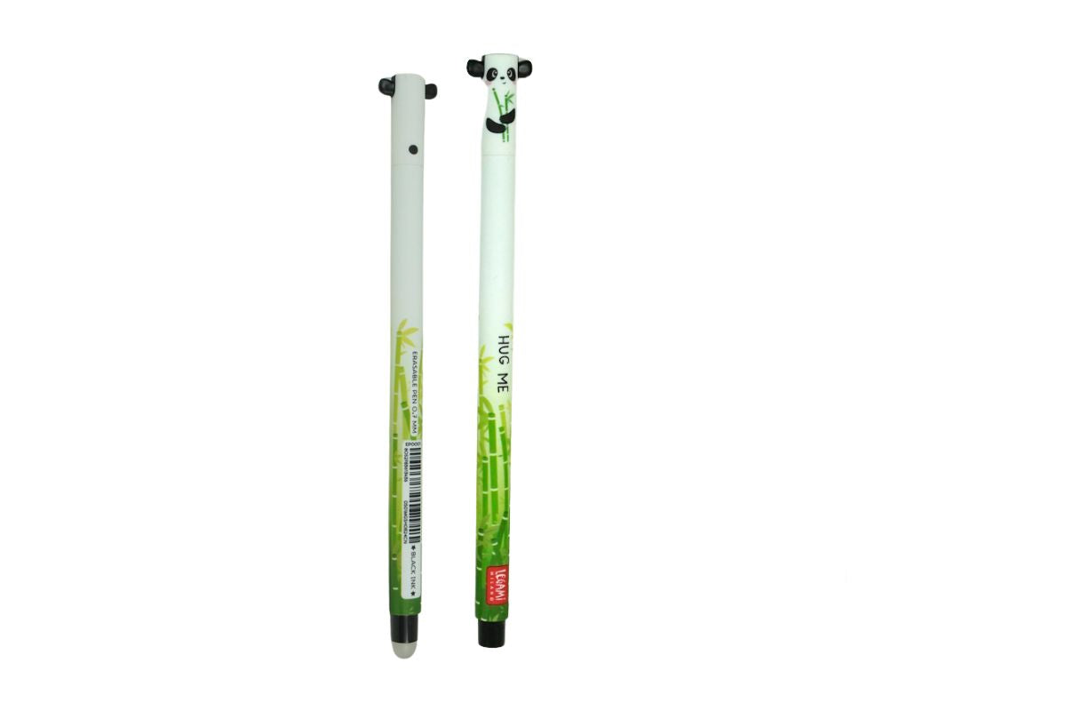 Legami Erasable Pen mit Panda-Motiv! Hug Me Löschbarer Gelstift schwarze Tinte2