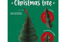 Lade das Bild in den Galerie-Viewer, Legami Falt-Weihnachtsbaum aus Papier Weihnachtsdeko6