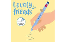 Load the picture into the gallery viewer, Legami Gelstift Sloth Lovely Friends! Take It Easy Design abnehmbar 3