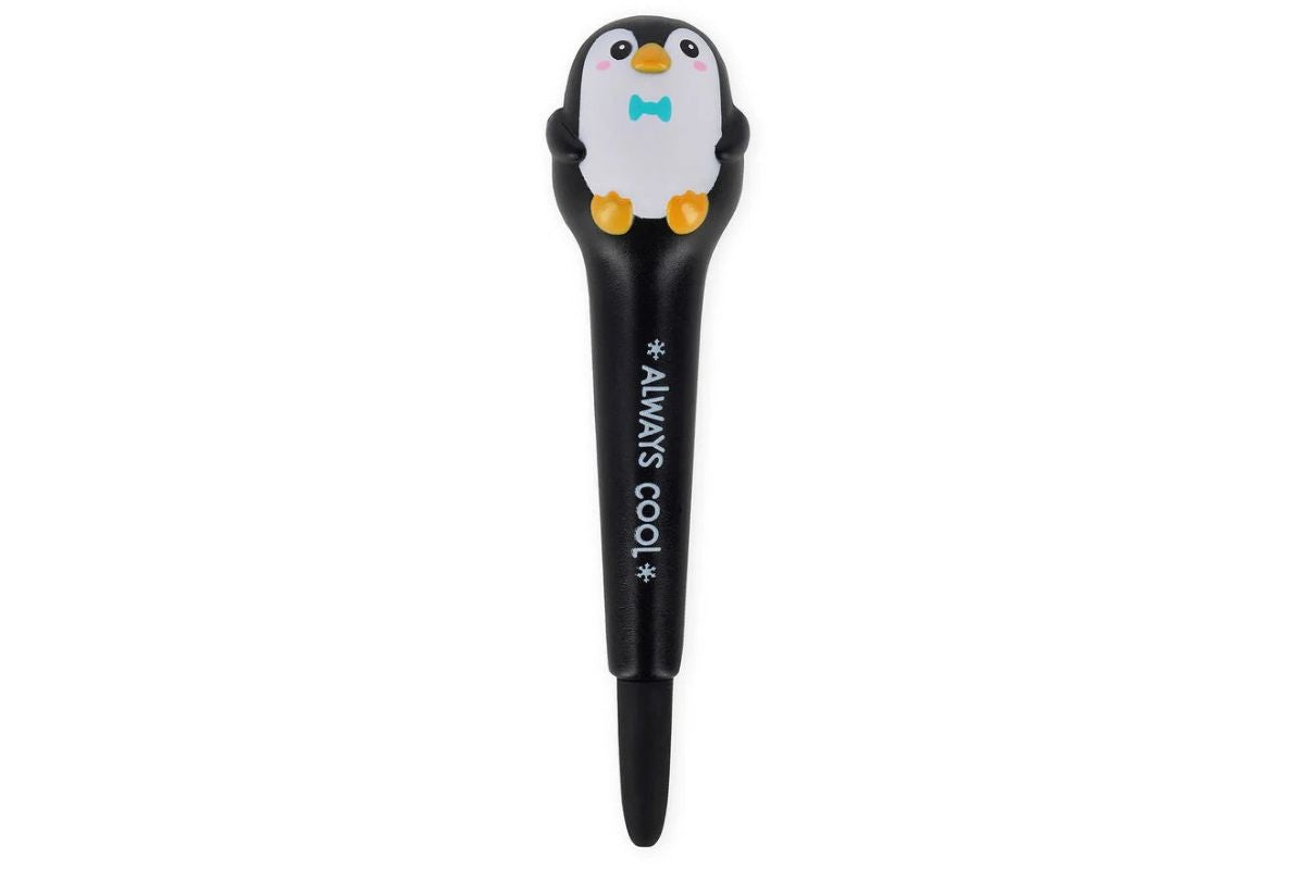 Legami Gelstift Squishy Squeezies Pinguin Always Cool Schwarze Tinte