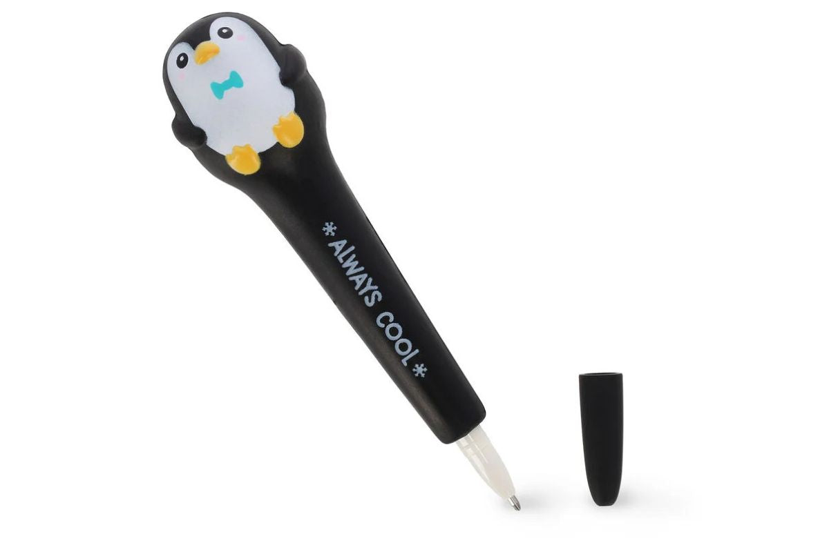 Legami Gelstift Squishy Squeezies Pinguin Always Cool Schwarze Tinte2