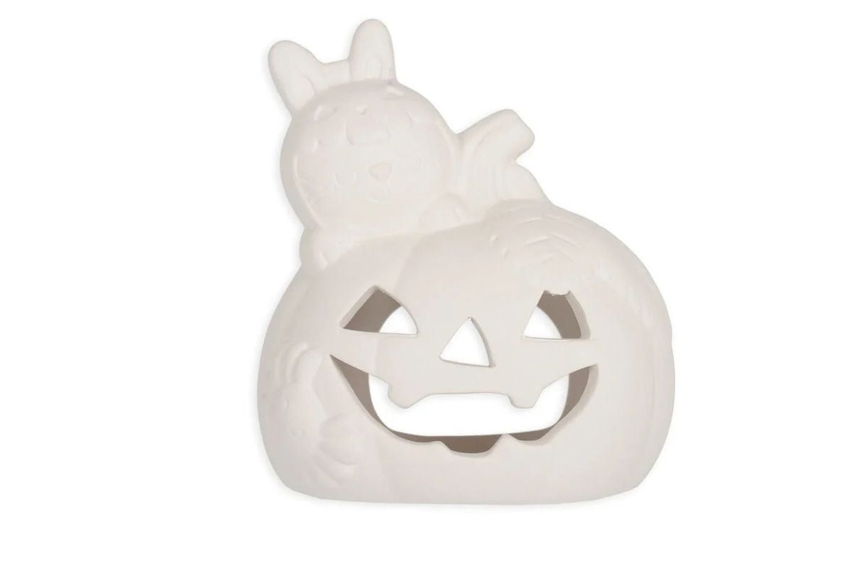 Legami Halloween Kerzenhalter Deko Set Paint your Bunny3