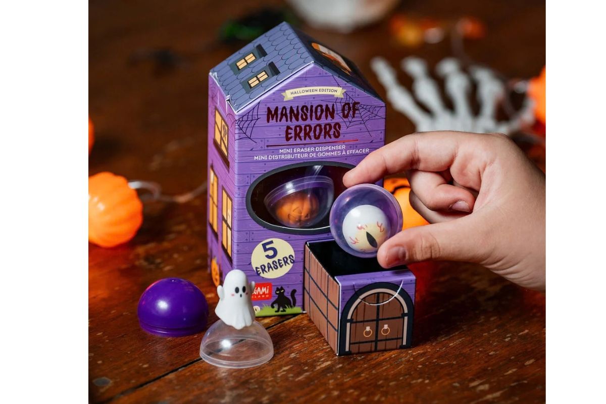 Legami Halloween Mini-Radiergummispender - Mansion of Errors3