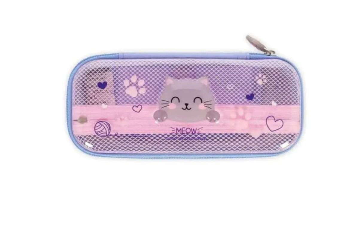 Legami Kawaii Wonderwow - Kitty Federmäppchen Etui Rosa 23cm5