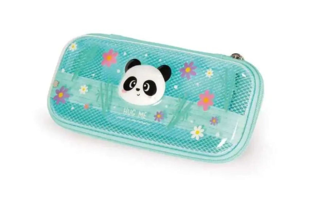 Legami Kawaii Wonderwow - Panda Federmäppchen Etui Türkis 23cm