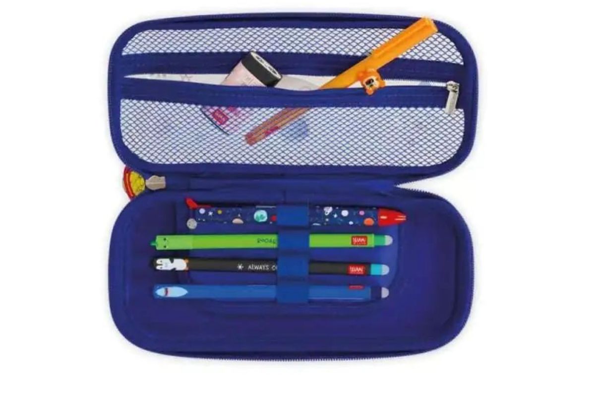 Legami Kawaii Wonderwow - Space Federmäppchen Etui Blau Weiß 23cm4
