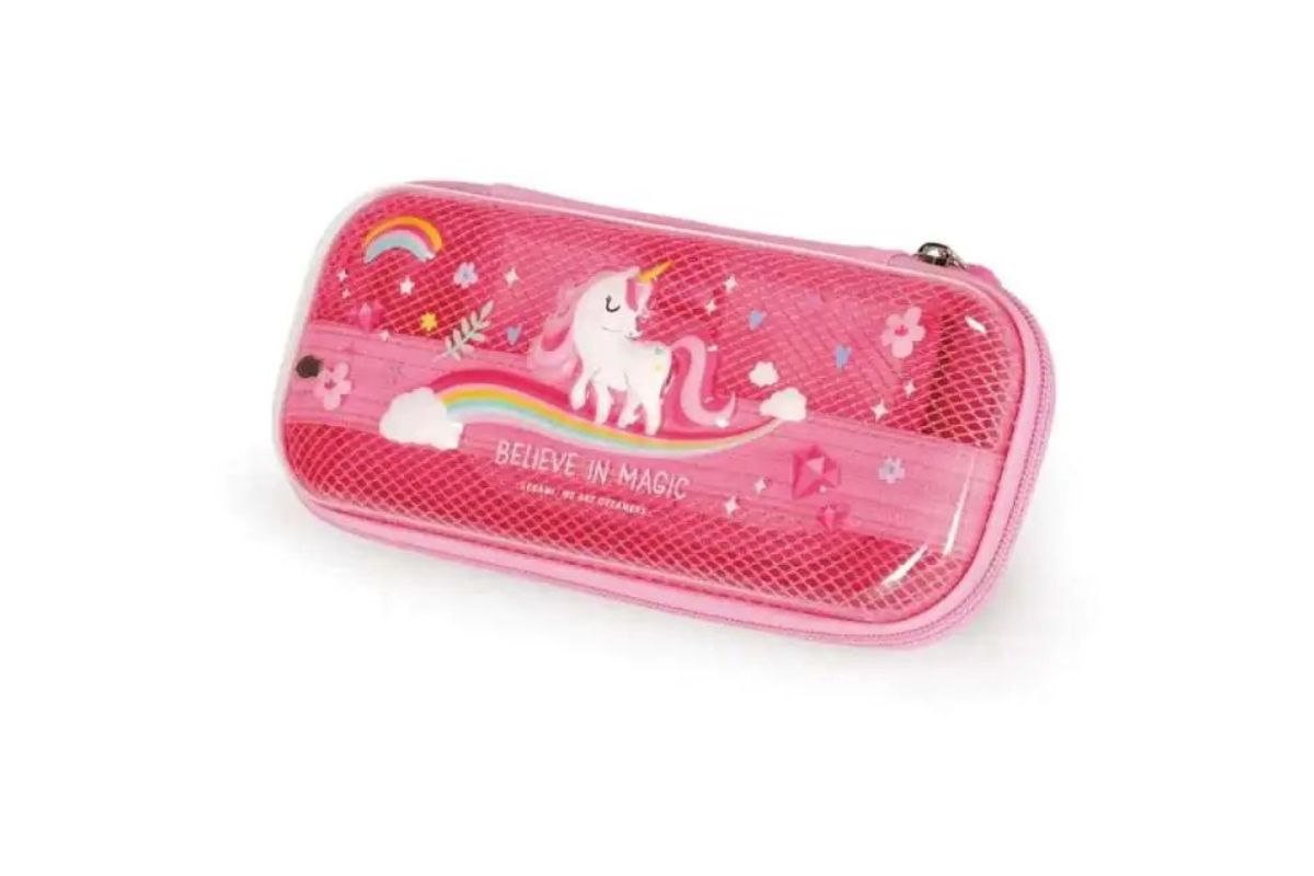 Legami Kawaii Wonderwow - Unicorn Federmäppchen Etui Pink Weiß 23cm3