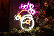 Lade das Bild in den Galerie-Viewer, Legami LED-Lampe mit Neoneffekt Weihnachten Santa Claus It’s a Sign