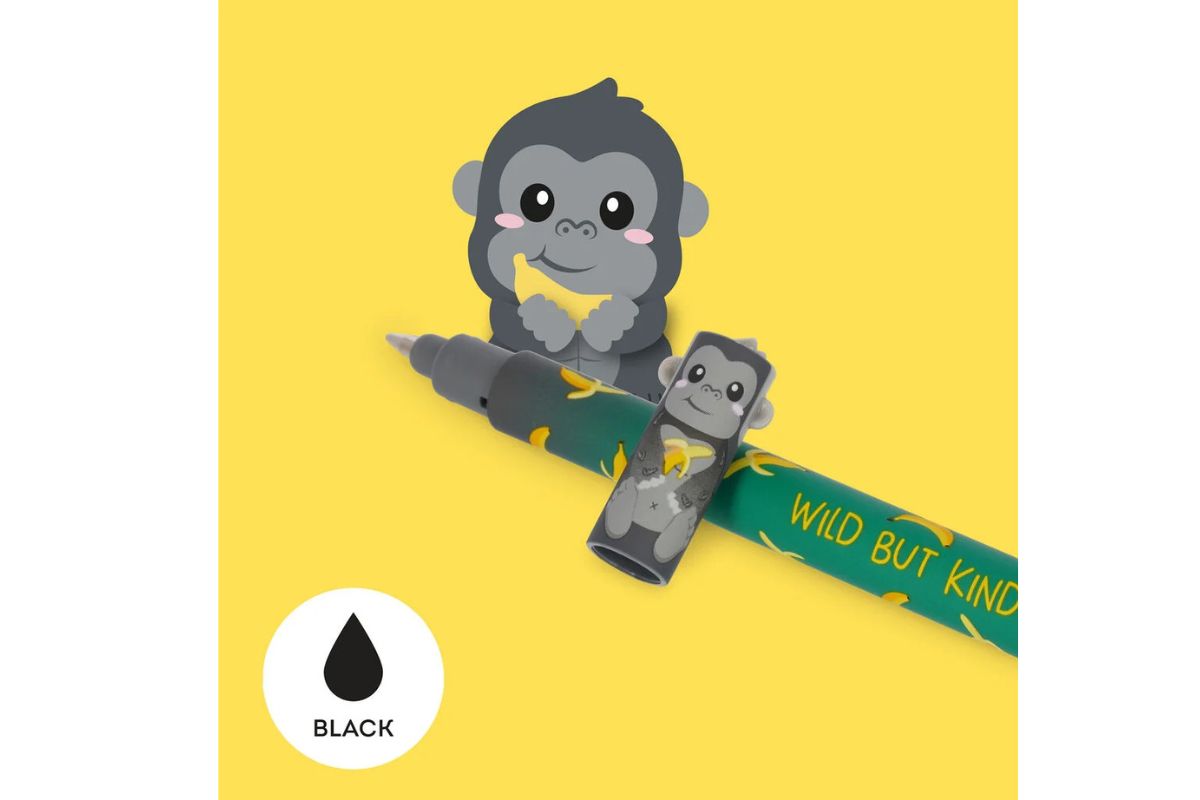 Legami Löschbarer Stift Gorilla „Wild but Kind“ - Erasable Pen2