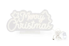 Lade das Bild in den Galerie-Viewer, Legami Neon Effekt Led Light Schild Weihnachten Merry Xmas It's a Sign2