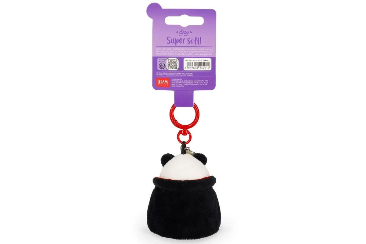Legami Panda-Plüsch-Schlüsselanhänger "Bam-Boo!" Halloween - Tiny Super Soft!5
