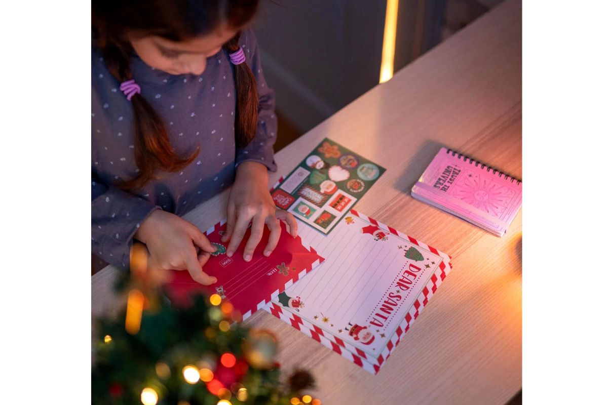 Legami Set für Brief an den Weihnachtsmann Dear Santa10