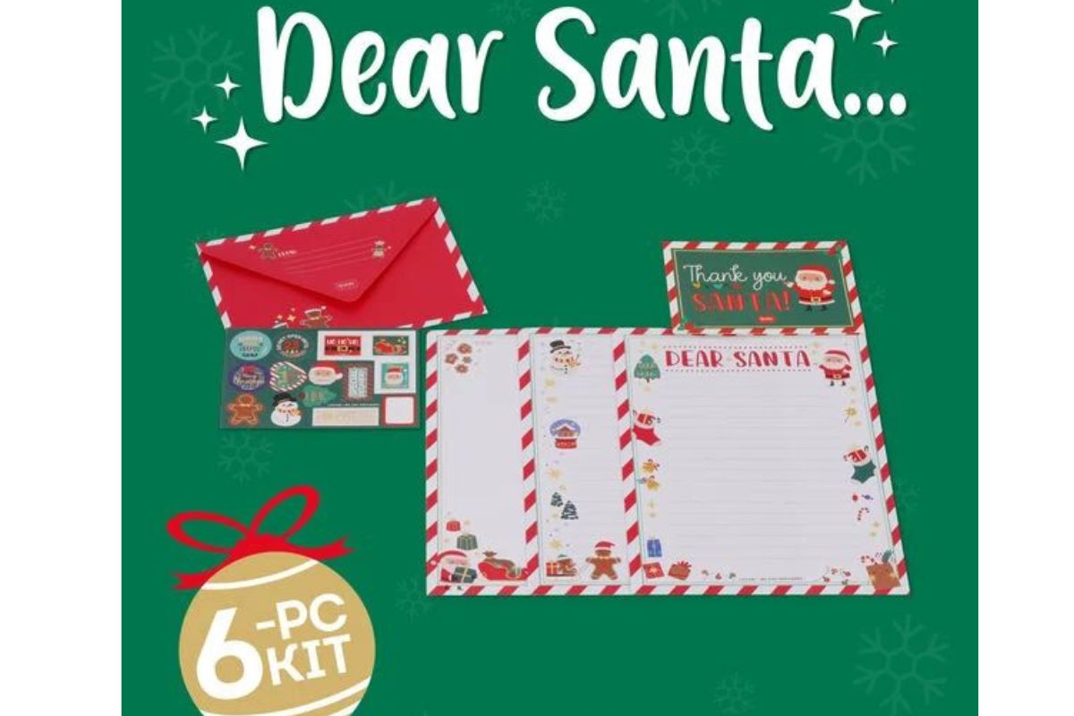 Legami Set für Brief an den Weihnachtsmann Dear Santa11