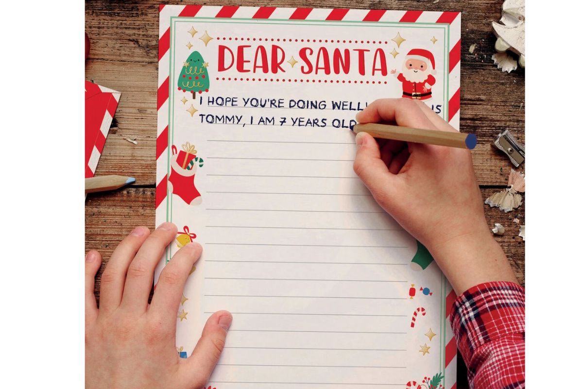 Legami Set für Brief an den Weihnachtsmann Dear Santa2