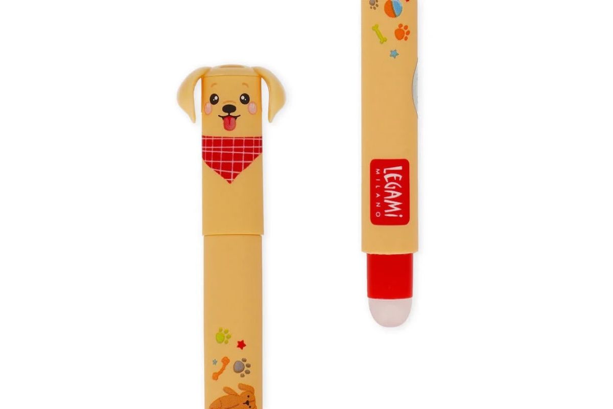 Legami Set mit 3 Löschbaren Gelstiften - Erasable Pen - Fur-ever Friends8