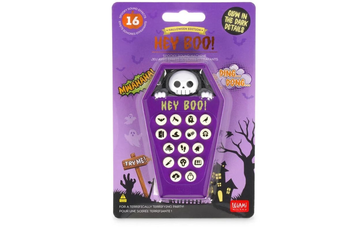 Legami Spiel mit gruseligen Soundeffekten Hey Boo! Halloween13