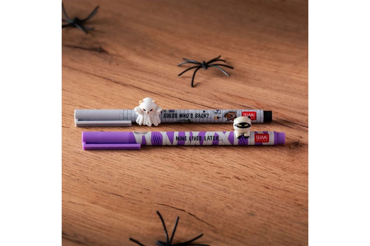 Legami Spooky Party Set – 2 Gelstifte „Lovely Friends“ Halloween4