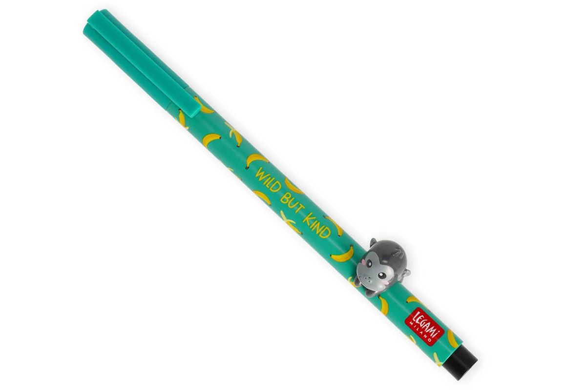 Legami Stift mit Deko-Tierchen Gorilla „Wild but Kind“ - Lovely Friends